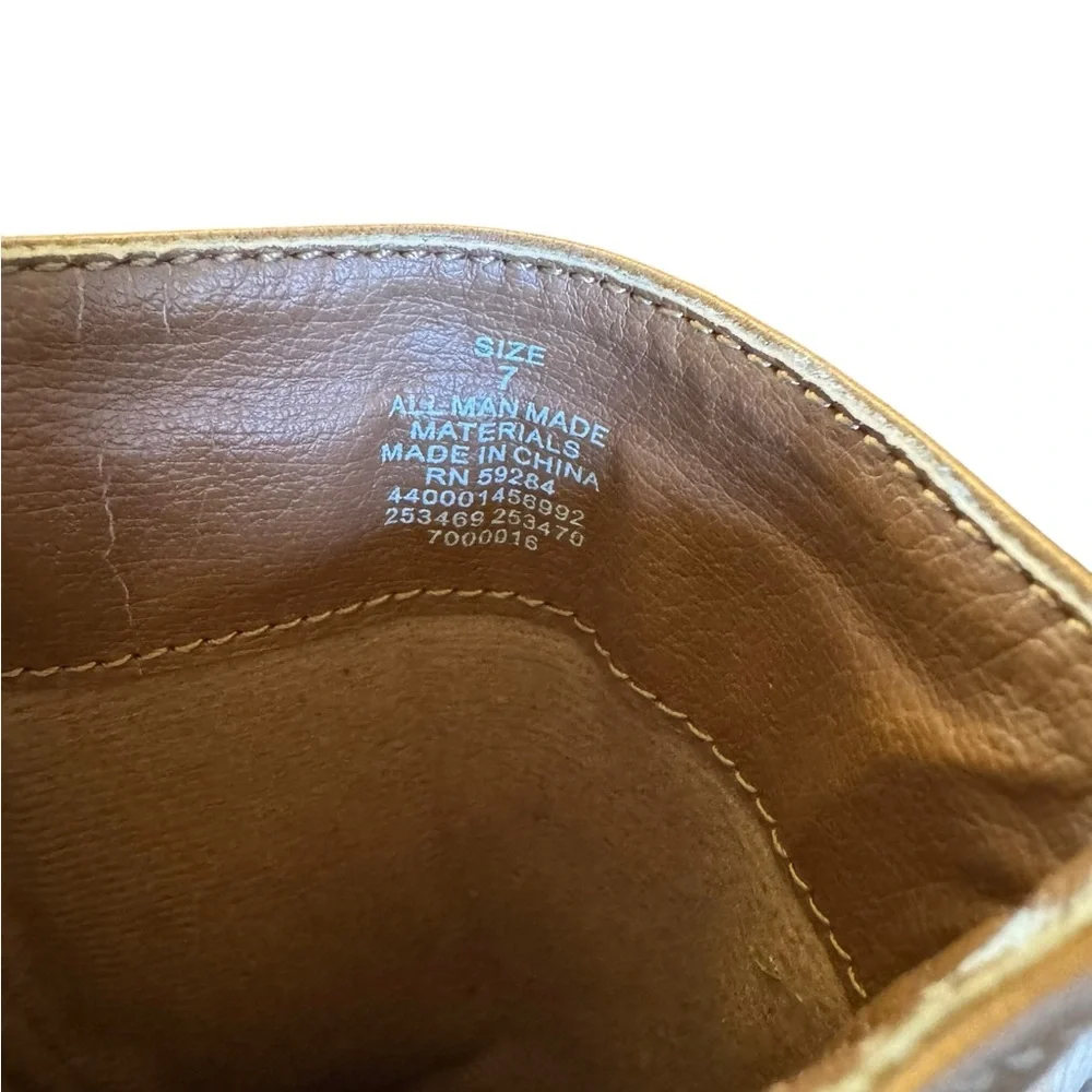The Children's Place Tan Kids Boots with Bow size 7